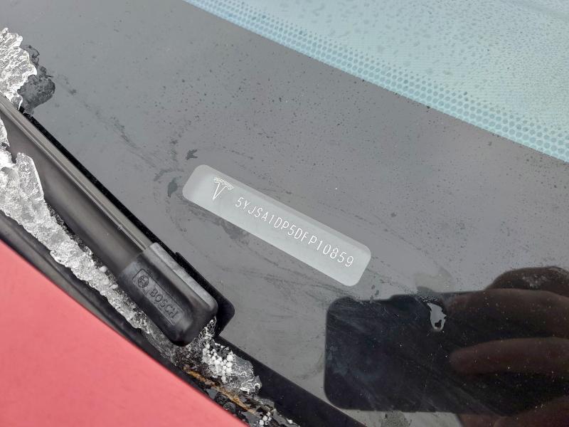 95257855 :رقم المزاد ، 5YJSA1DP5DFP10859 vin ، 2013 Tesla Model S مزاد بيع