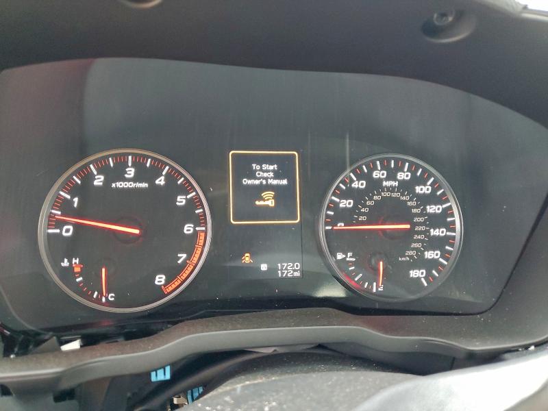 94165775 :رقم المزاد ، JF1VBAH68S9805411 vin ، 2025 Subaru Wrx مزاد بيع