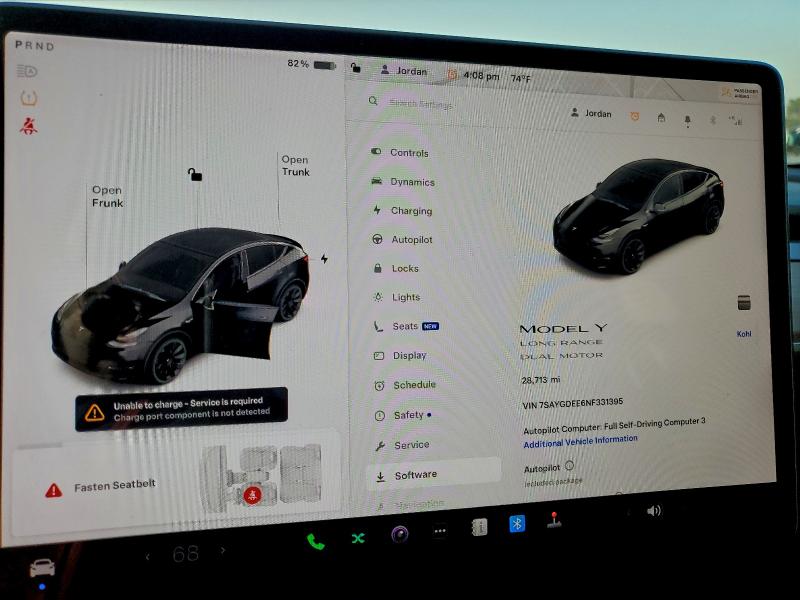 Продаж на аукціоні авто 2022 Tesla Model Y, vin: 7SAYGDEE6NF331395, номер лоту: 97769055