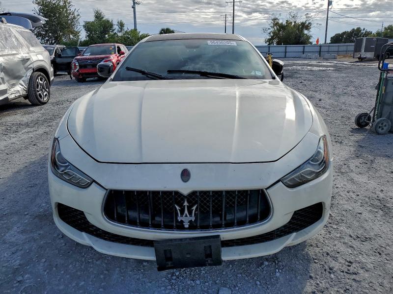 2016 Maserati Ghibli S მანქანა იყიდება აუქციონზე, vin: ZAM57RTA6G1173547, აუქციონის ნომერი: 96490205