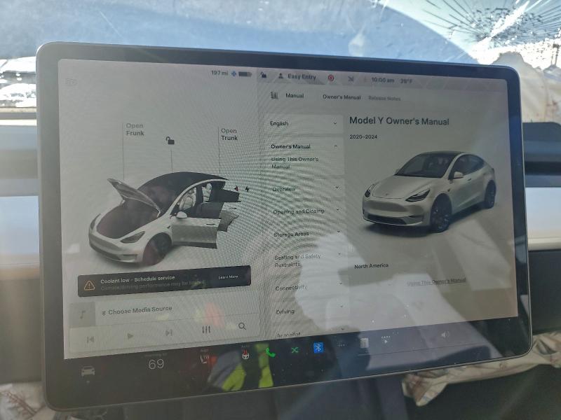 Продажа на аукционе авто 2021 Tesla Model Y, vin: 5YJYGDEE4MF179533, номер лота: 94952685