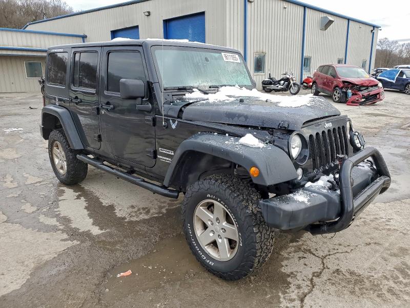 96111055 :رقم المزاد ، 1C4BJWDG4EL100379 vin ، 2014 Jeep Wrangler Unlimited مزاد بيع
