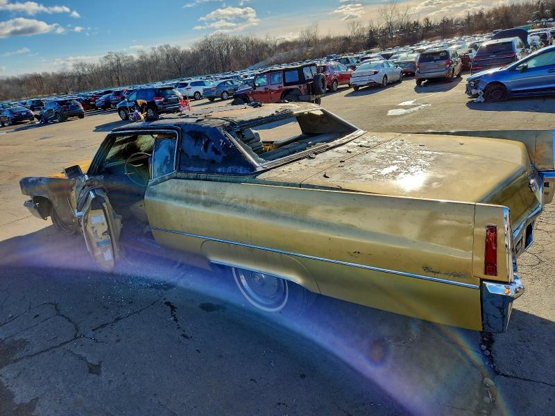 1970 Cadillac Coupdevill მანქანა იყიდება აუქციონზე, vin: J0201937, აუქციონის ნომერი: 94019655