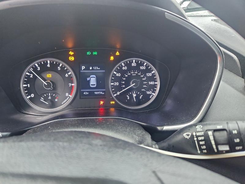 2020 Hyundai Santa Fe მანქანა იყიდება აუქციონზე, vin: 5NMS23AD7LH186761, აუქციონის ნომერი: 95902935