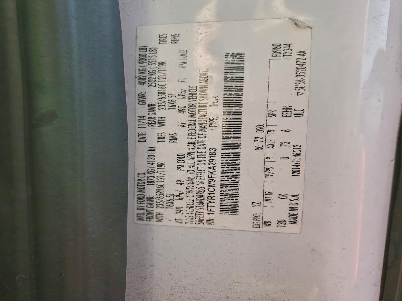 75696285 :رقم المزاد ، 1FTYR1CM9FKA29183 vin ، 2015 Ford Transit T- مزاد بيع