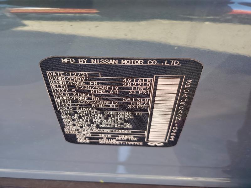 2022 Infiniti Qx50 Essen მანქანა იყიდება აუქციონზე, vin: 3PCAJ5CA3NF109564, აუქციონის ნომერი: 96794165