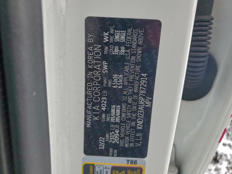 Продаж на аукціоні авто 2023 Kia Soul, vin: KNDJ23AU6P7872914, номер лоту: 97011655