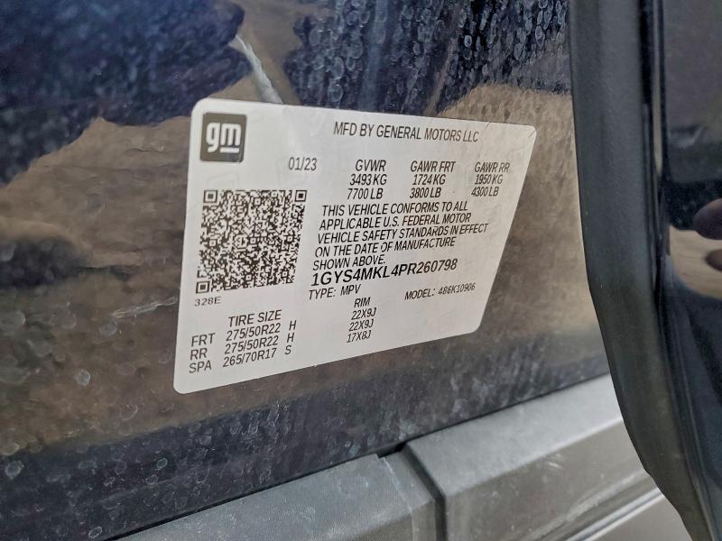 Aukcja sprzedaży 2023 Cadillac Escalade E, vin: 1GYS4MKL4PR260798, numer aukcji: 94342715