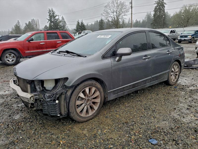 95775255 :رقم المزاد ، 19XFA1F98AE061544 vin ، 2010 Honda Civic Exl مزاد بيع