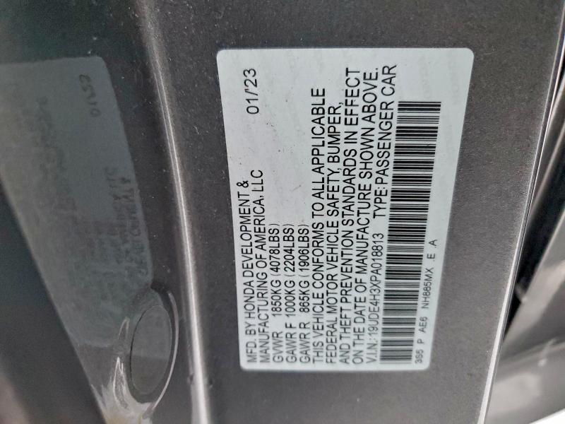 Aukcja sprzedaży 2023 Acura Integra, vin: 19UDE4H3XPA018813, numer aukcji: 95319475