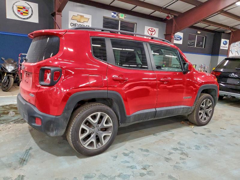 2016 Jeep Renegade L მანქანა იყიდება აუქციონზე, vin: ZACCJBBT0GPD21912, აუქციონის ნომერი: 96503635