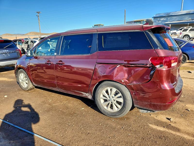 95724965 :رقم المزاد ، KNDMB5C19H6333383 vin ، 2017 Kia Sedona مزاد بيع