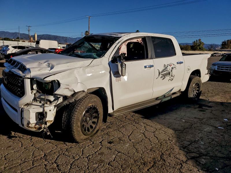 2018 Toyota Tundra Cre მანქანა იყიდება აუქციონზე, vin: 5TFAY5F19JX711621, აუქციონის ნომერი: 95580045