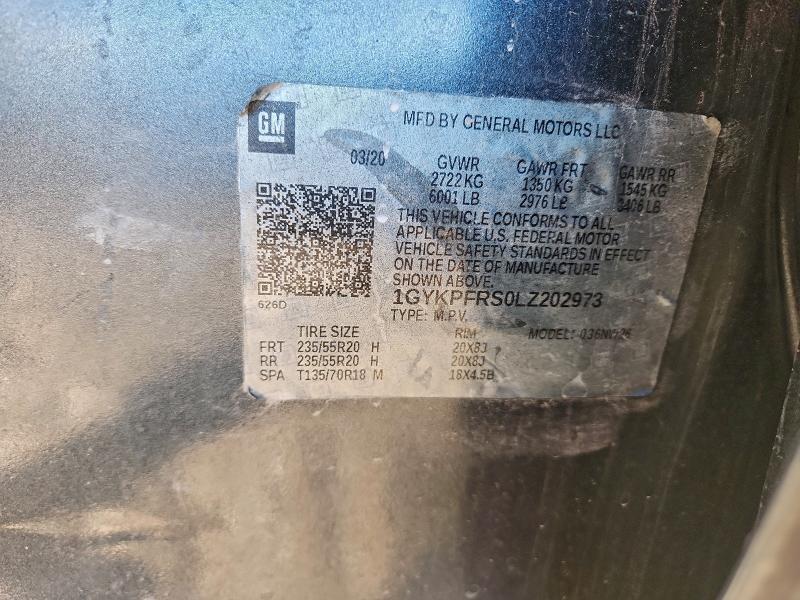 Продажа на аукционе авто 2020 Cadillac Xt6 Platin, vin: 1GYKPFRS0LZ202973, номер лота: 97895515
