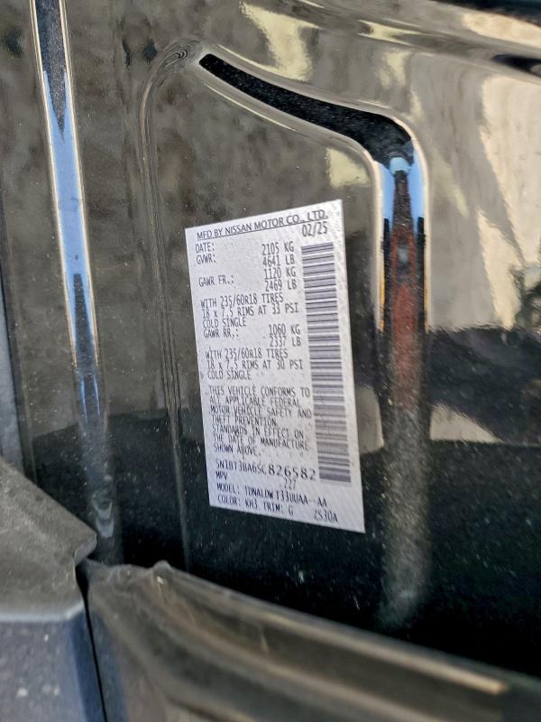 Продажа на аукционе авто 2025 Nissan Rogue Sv, vin: 5N1BT3BA6SC826582, номер лота: 95545075