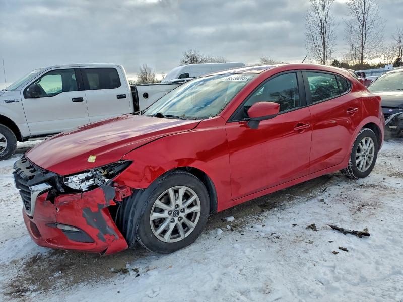 2018 Mazda 3 Sport მანქანა იყიდება აუქციონზე, vin: 3MZBN1K74JM270287, აუქციონის ნომერი: 95136045