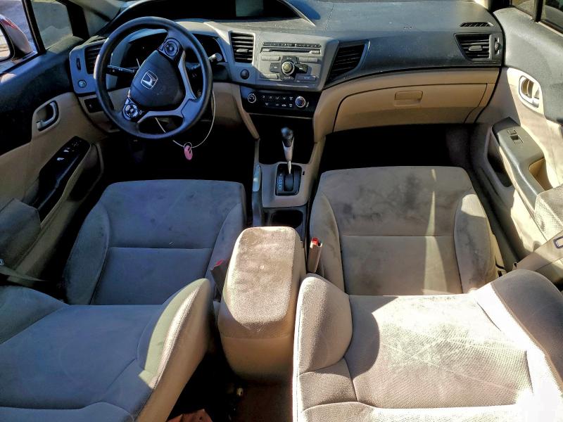 2012 Honda Civic მანქანა იყიდება აუქციონზე, vin: 19XFB2F52CE389562, აუქციონის ნომერი: 96925875
