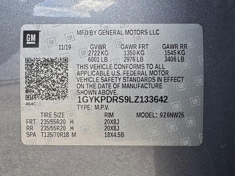 Продажа на аукционе авто 2020 Cadillac Xt6 Premiu, vin: 1GYKPDRS9LZ133642, номер лота: 95494985