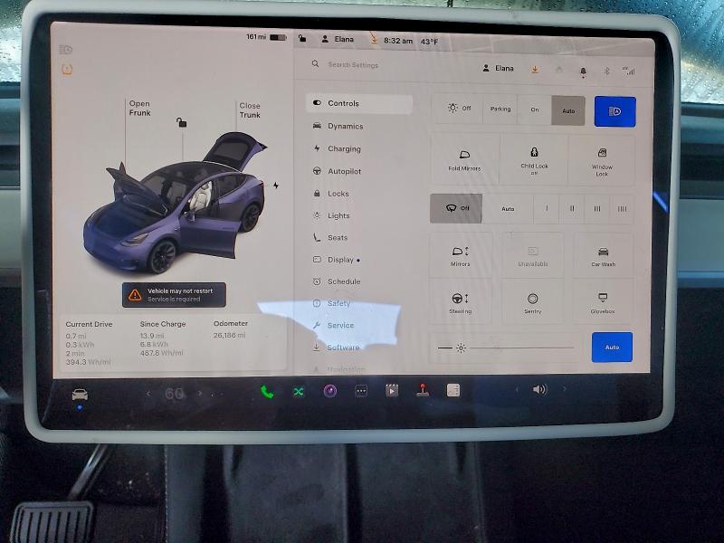 Продажа на аукционе авто 2021 Tesla Model Y, vin: 5YJYGDEE1MF228560, номер лота: 96082755