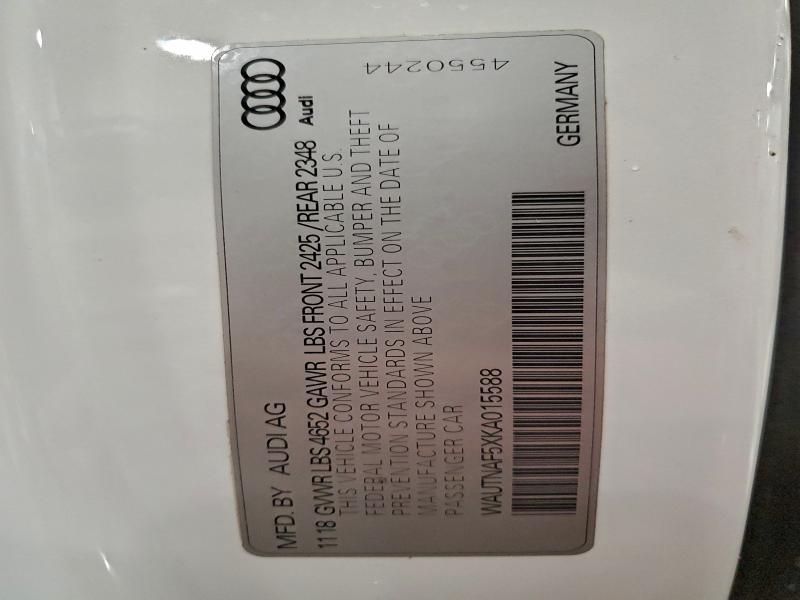Aukcja sprzedaży 2019 Audi A5, vin: WAUTNAF5XKA015588, numer aukcji: 93136905