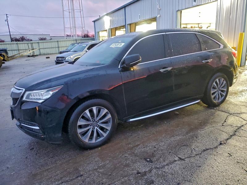 2016 Acura Mdx მანქანა იყიდება აუქციონზე, vin: 5FRYD4H6XGB033945, აუქციონის ნომერი: 97545875