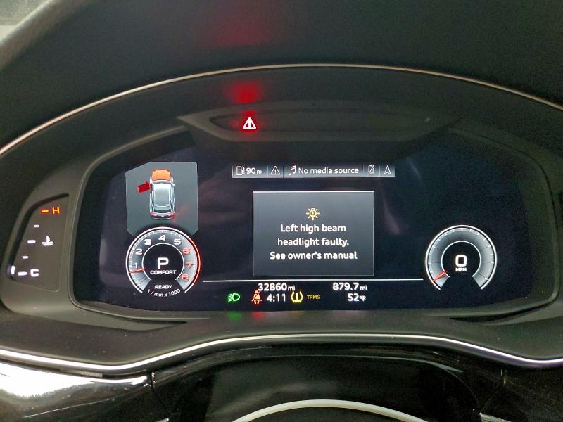 96466155 :رقم المزاد ، WA1EVBF18ND034667 vin ، 2022 Audi Q8 مزاد بيع