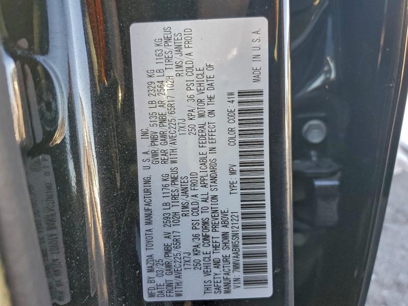 Продаж на аукціоні авто 2025 Mazda Cx-50, vin: 7MMVAABW5SN121221, номер лоту: 96507595