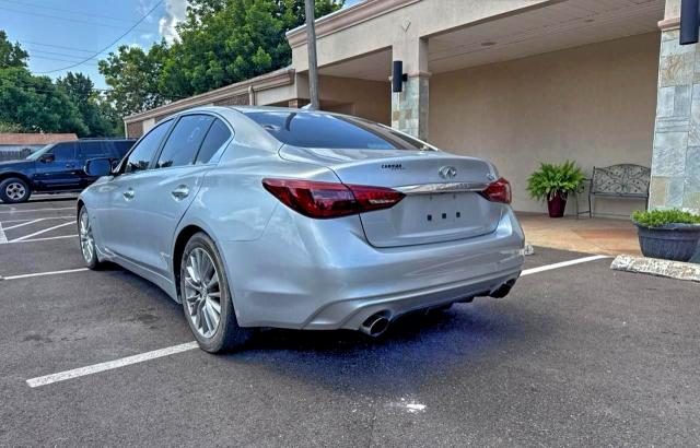 2018 Infiniti Q50 Luxe მანქანა იყიდება აუქციონზე, vin: JN1EV7AP6JM350970, აუქციონის ნომერი: 98215335