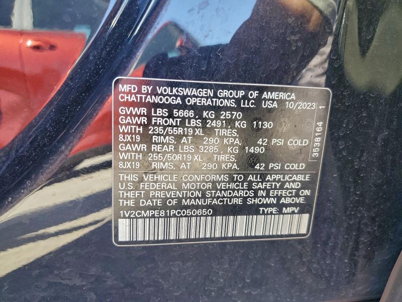 Продаж на аукціоні авто 2023 Volkswagen Id.4, vin: 1V2CMPE81PC050650, номер лоту: 94352195