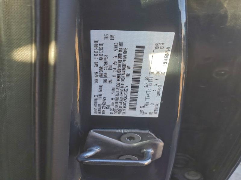 2019 Ford Escape მანქანა იყიდება აუქციონზე, vin: 1FMCU9J95KUC32779, აუქციონის ნომერი: 95848635