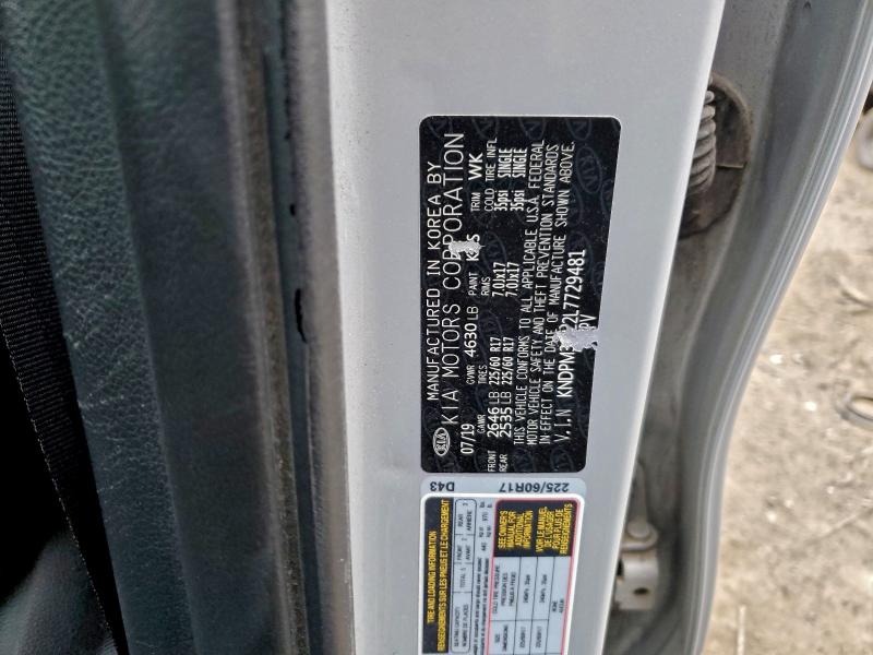 Aukcja sprzedaży 2020 Kia Sportage, vin: KNDPM3AC2L7729481, numer aukcji: 98183935