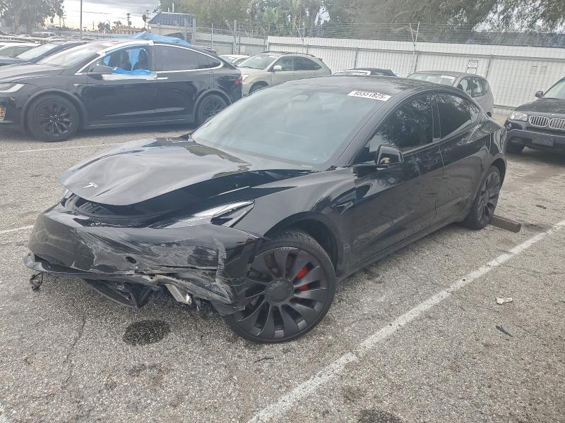 95551825 :رقم المزاد ، 5YJ3E1EC7PF681115 vin ، 2023 Tesla Model 3 مزاد بيع