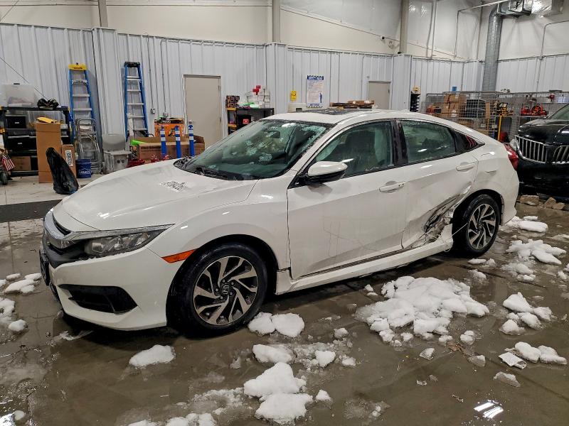 2018 Honda Civic მანქანა იყიდება აუქციონზე, vin: 19XFC2F72JE035553, აუქციონის ნომერი: 97094335