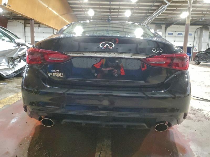 97644075 :رقم المزاد ، JN1EV7BR3NM340791 vin ، 2022 Infiniti Q50 Luxe مزاد بيع