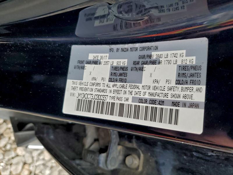Aukcja sprzedaży 2018 Mazda Cx-3, vin: JM1DKDC73J0300337, numer aukcji: 94961355