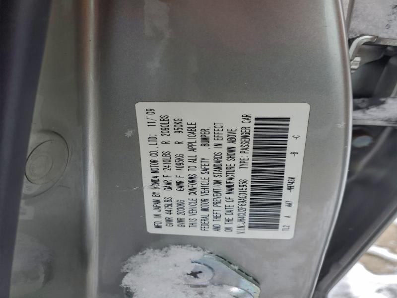 Продаж на аукціоні авто 2010 Acura Tsx, vin: JH4CU2F69AC015958, номер лоту: 94707935