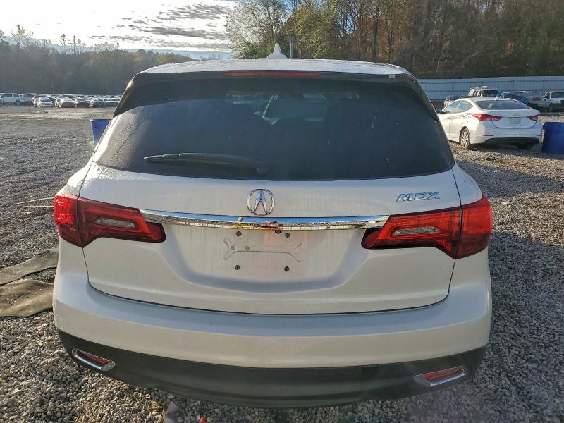 96523955 :رقم المزاد ، 5FRYD3H24FB010053 vin ، 2015 Acura Mdx مزاد بيع