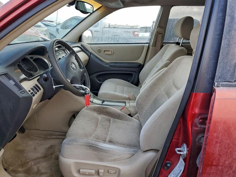 97236205 :رقم المزاد ، JTEGF21A920029236 vin ، 2002 Toyota Highlander مزاد بيع