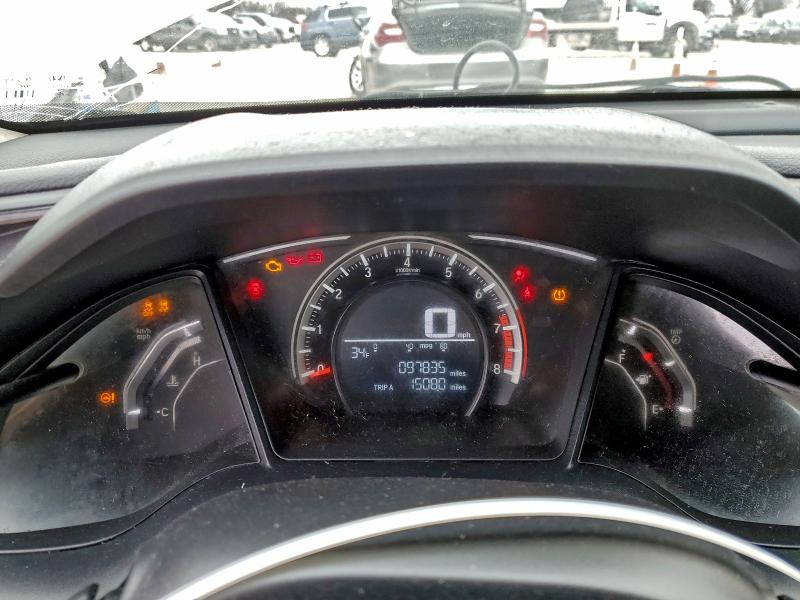 94812355 :رقم المزاد ، 19XFC2F52HE080484 vin ، 2017 Honda Civic Lx مزاد بيع