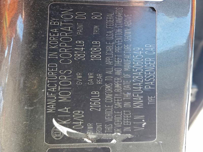 Продажа на аукционе авто 2010 Kia Forte, vin: KNAFU4A28A5060549, номер лота: 96739675