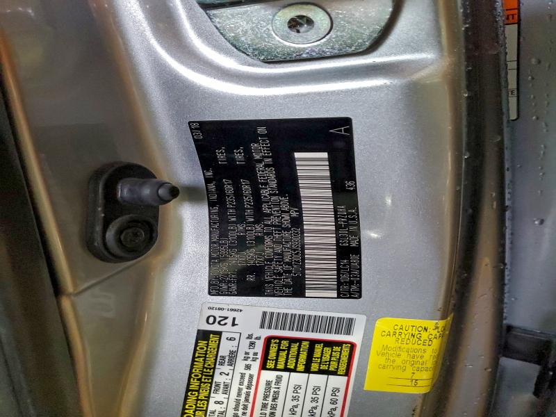 Продажа на аукционе авто 2018 Toyota Sienna, vin: 5TDYZ3DC5JS930232, номер лота: 56465106