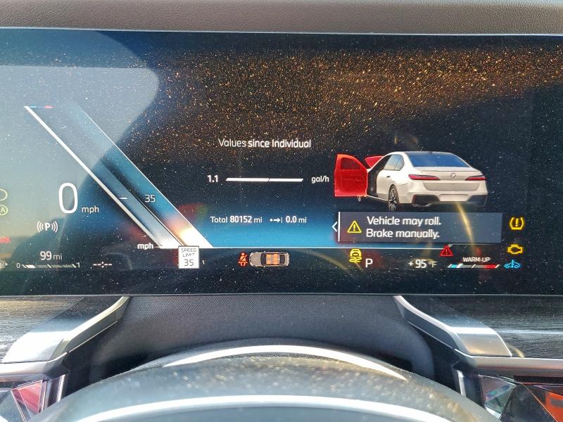 95662085 :رقم المزاد ، WBA23EH03PCM28457 vin ، 2023 Bmw 740 مزاد بيع