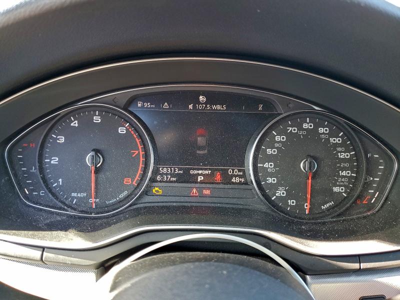 Продаж на аукціоні авто 2018 Audi A4, vin: WAUDNAF49JA124893, номер лоту: 93915575