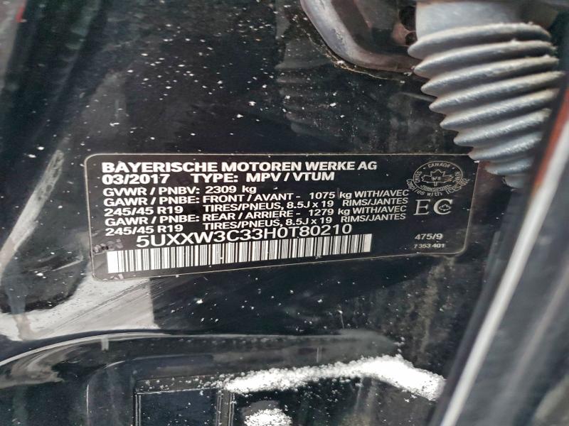 Продажа на аукционе авто 2017 Bmw X4, vin: 5UXXW3C33H0T80210, номер лота: 96157835