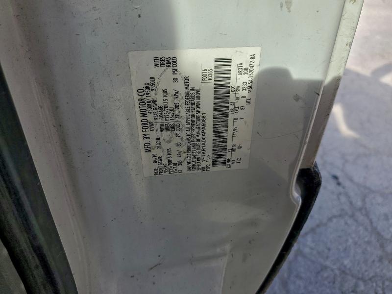 Aukcja sprzedaży 2010 Ford Ranger, vin: 1FTKR1AD0APA50881, numer aukcji: 97202395