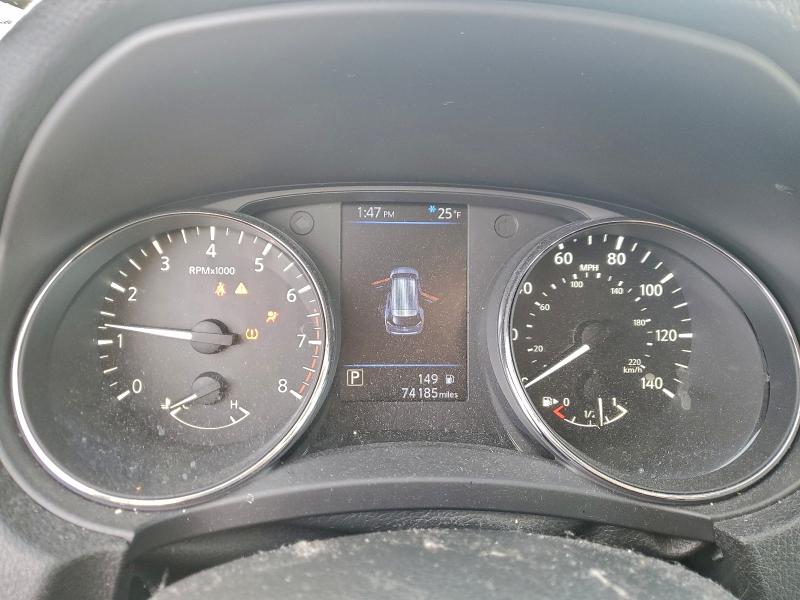 96001855 :رقم المزاد ، 5N1AT2MV1JC807541 vin ، 2018 Nissan Rogue مزاد بيع