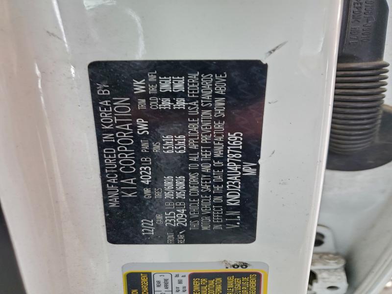 2023 Kia Soul მანქანა იყიდება აუქციონზე, vin: KNDJ23AU4P7871695, აუქციონის ნომერი: 96167815