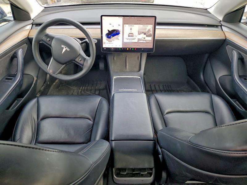 97100985 :رقم المزاد ، 5YJ3E1EA0NF187366 vin ، 2022 Tesla Model 3 مزاد بيع