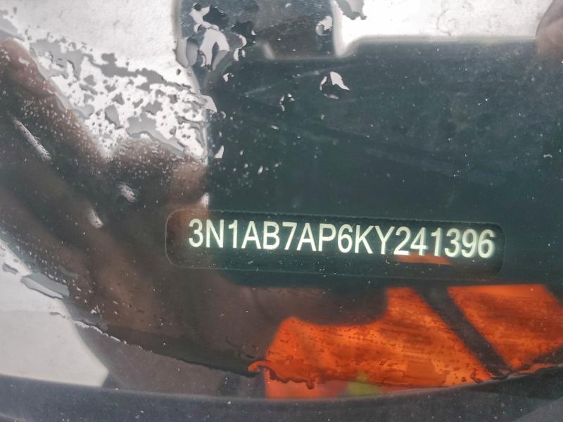 Aukcja sprzedaży 2019 Nissan Sentra S, vin: 3N1AB7AP6KY241396, numer aukcji: 95124745