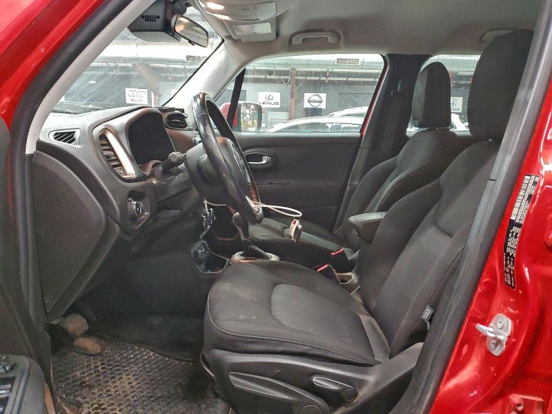 2016 Jeep Renegade L მანქანა იყიდება აუქციონზე, vin: ZACCJBBT0GPD21912, აუქციონის ნომერი: 96503635